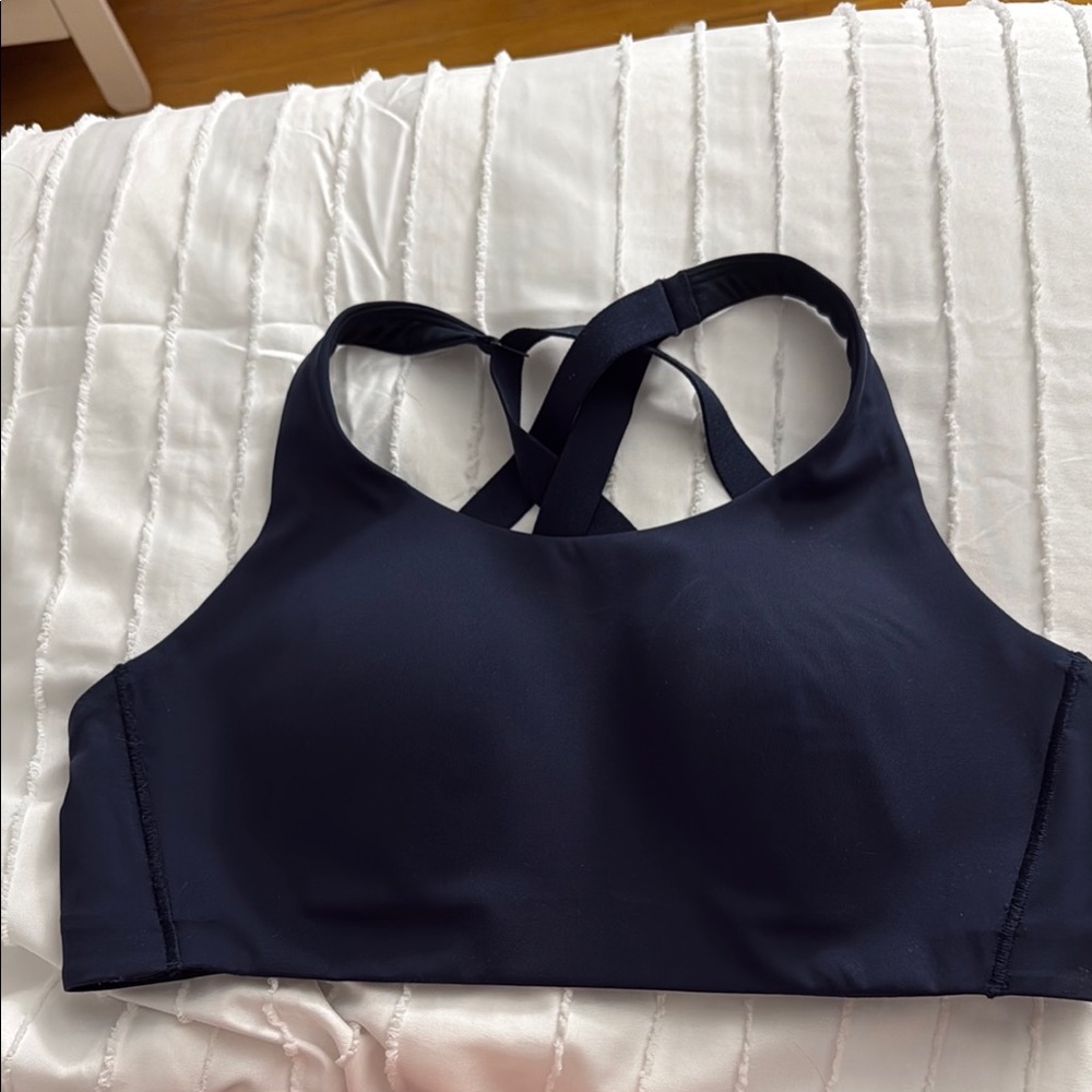Lululemon Athletica Navy Seamless Sports Bra